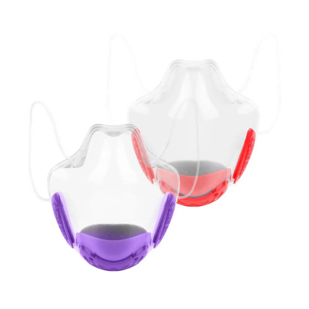 Facemask Dust-proof Transparent Lip Language Face Mask Visor Splash Mask Anti-liquid Saliva Protection Masks Breathing