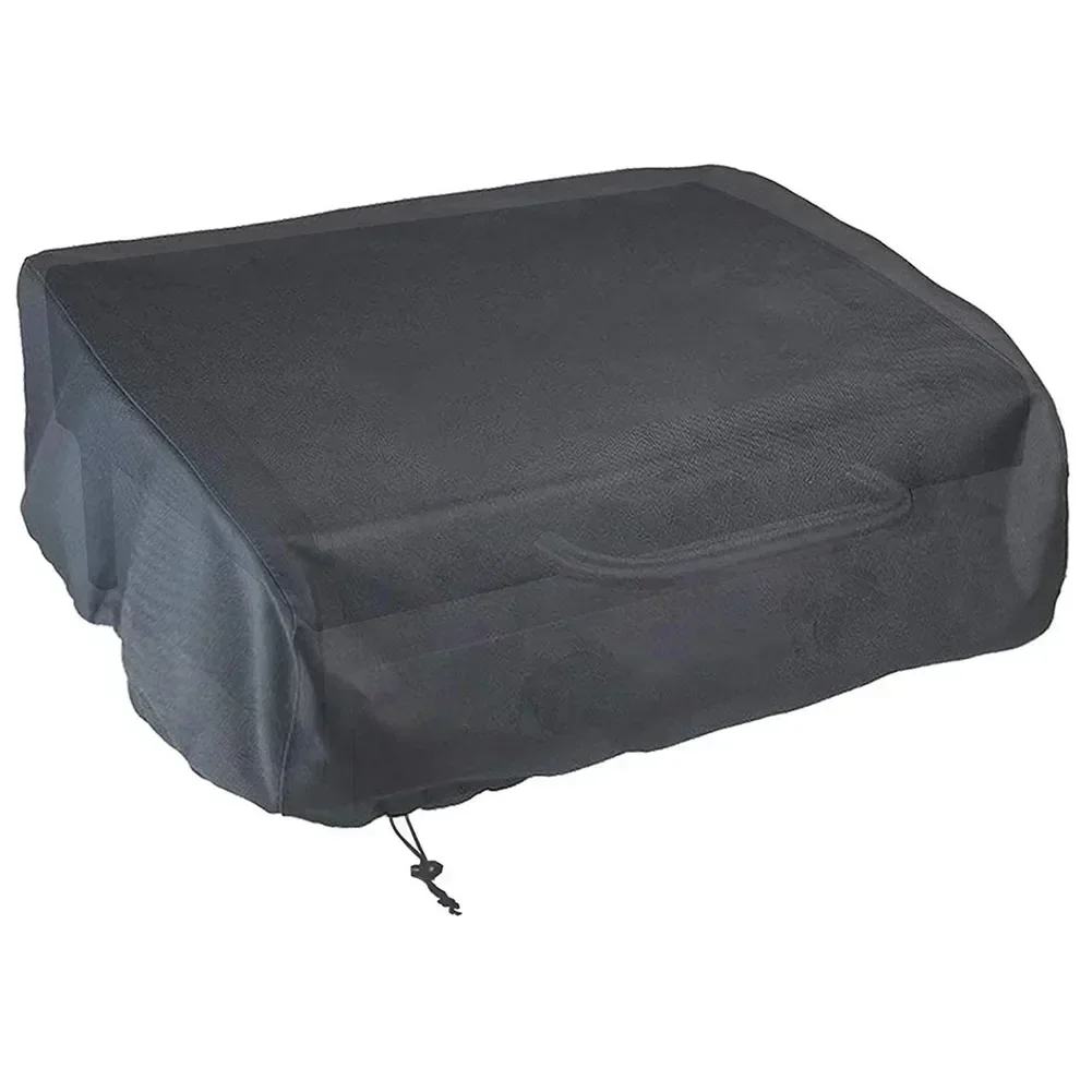Polyester Waterproof BBQ Grill Protective Cover Black For 22 Inches Table Top Griddle With Hood 57x48x23cm BBQ Parts 4
