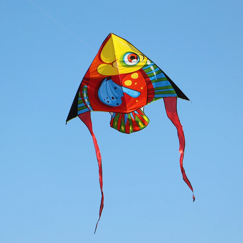 

free shipping 10pcs fish kites flying kids kites factroy weifang kites nylon kites eagle kites wholesale winds kites ikite koi