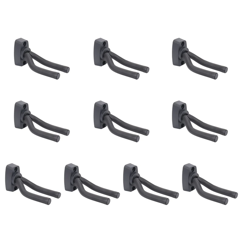 

10Pcs Guitar Stand Guitar Hanger Holder Hook Rack Stand Wall Mount Home Studio Display For Guitar Bass