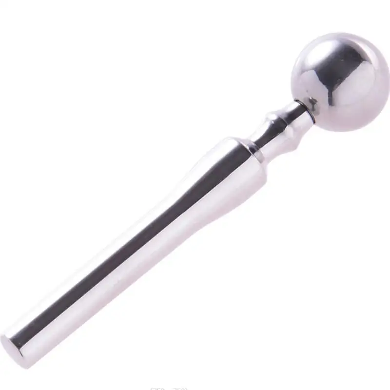 

7.6CM Male 304 Stainless Steel Urethral Sounding Stretching Stimulate Bead Dilator Penis Plug Adult BDSM Sex Toy Product 905