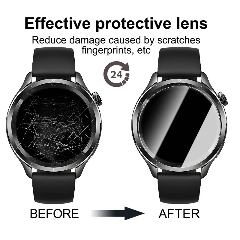 Enhanced Tempered Glass Screen Protector Pack - Clear Anti-Scratch 9H Hardness