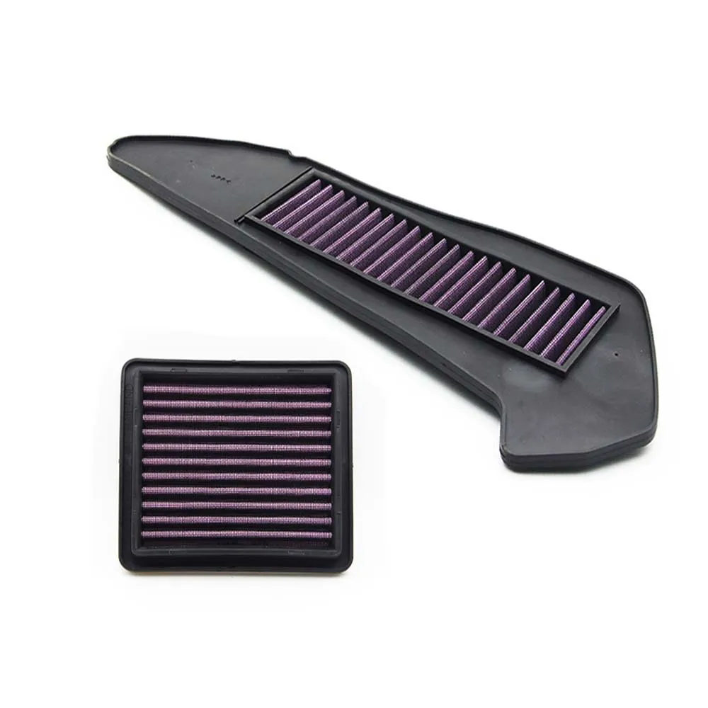 Motorcycle Engine Air Intake Filter Cleaner Element High Flow Non-woven Fabric Air Filter For Yamaha Xmax250 Xmax300 2017-2021 - - Racext 19