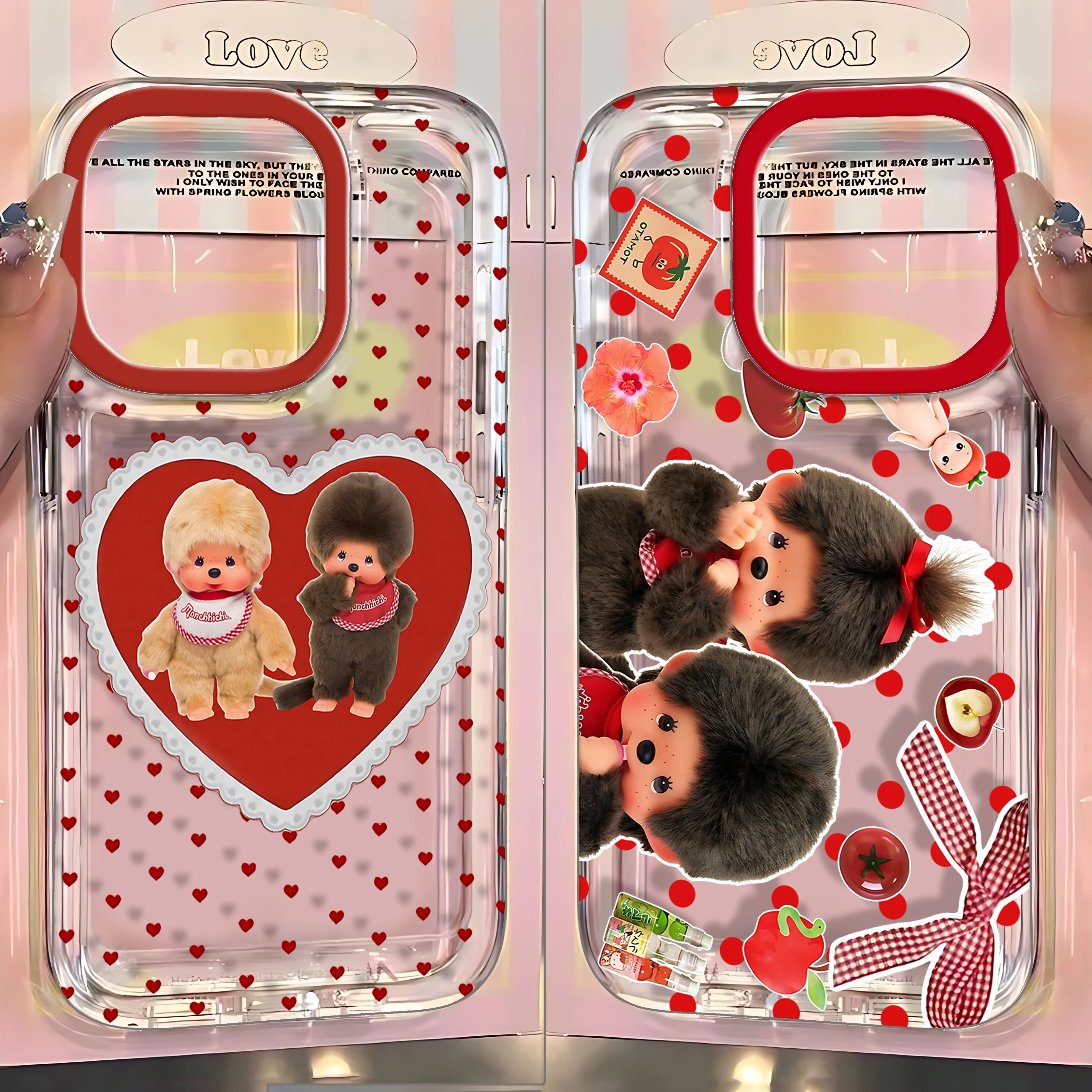 รูปสินค้า เคส iPhone ลาย Monchhichi น่ารัก