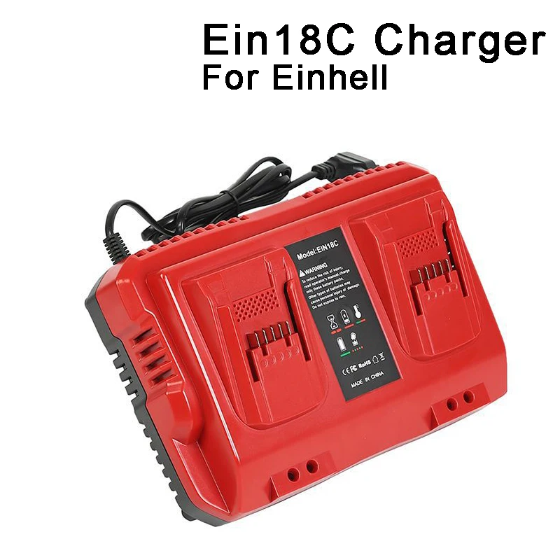

Ein18C Li-ion Battery Charger For Einhell For Ozito 18V For Akku Power X-Change 4511437 PXBAT52 PX-BAT52 PXBP-600 PXBP-300 Hot