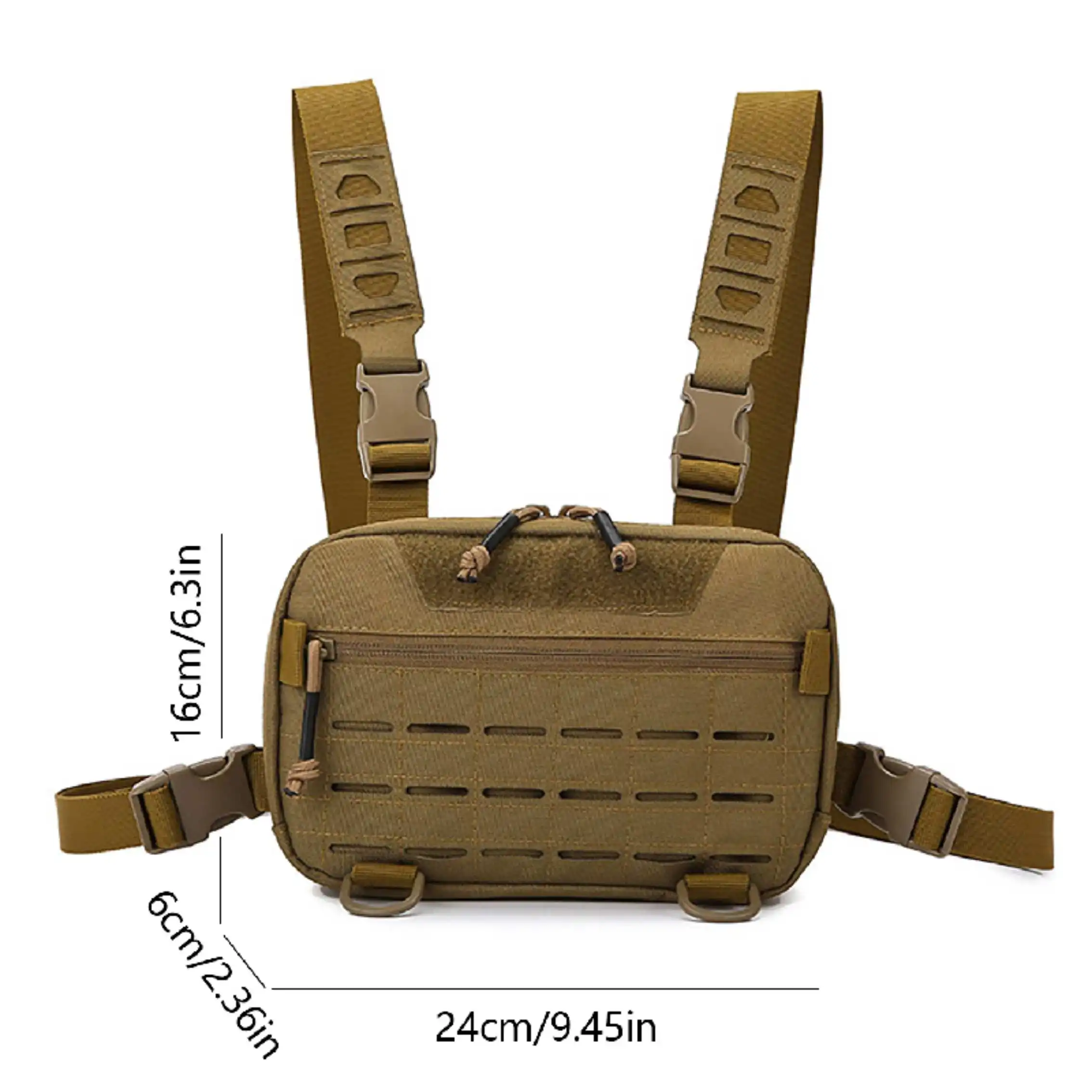 Polyester Tactical Chest Bag for Outdoor Sports Hiking