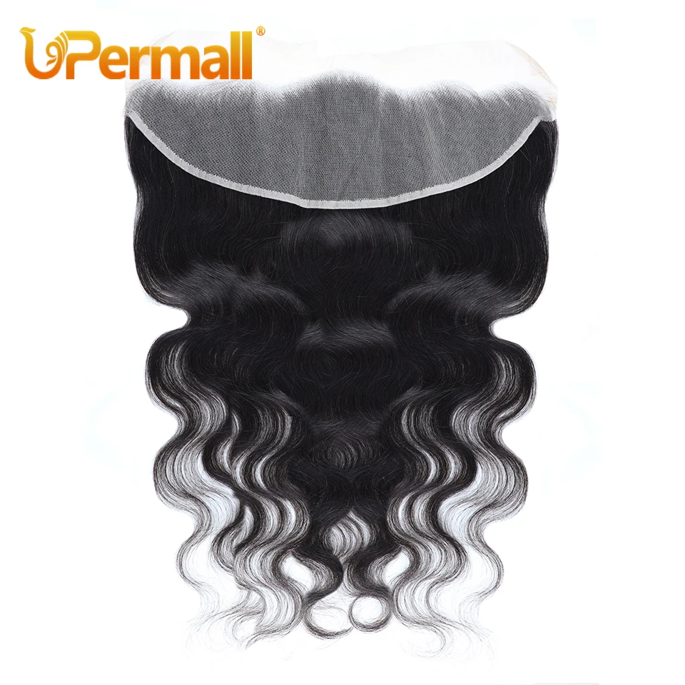 Human Hair Lace Closure Frontal Straight Body Wave 4x4 13x4