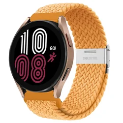 Braided Elastic Nylon Band - 20mm/22mm - Multi-Functional Smartwatch Bracelet for 20mm (Millet color)