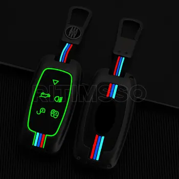 Portachiavi in lega Silicone portachiavi per auto per Land Rover Range Rover Sports 2010 TDV8 2011 Discovery 4 IV LR RR - Portachiavi in lega Silicone portachiavi per auto per Land Rover Range Rover Sports 2010 TDV8