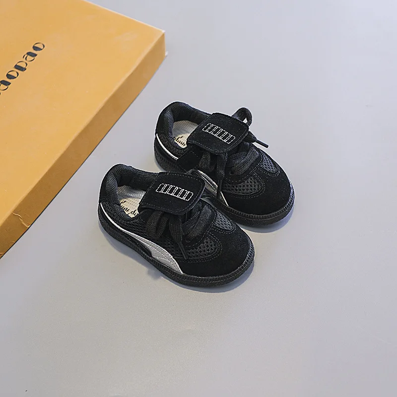 Children Sneakers Lightweight Boys Girls Casual Shoes Soft Bottom Breathable Sports Student Running