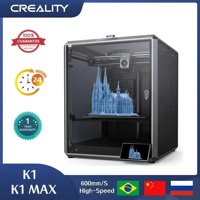 Creality K1 Max 3D printer with high printing speed
