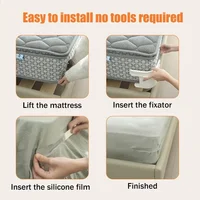 Support de drap de lit Invisible, 1/8 pièces, attaches, support fixe antidérapant, couverture de canapé robuste, Clips de serrage d'angle 6