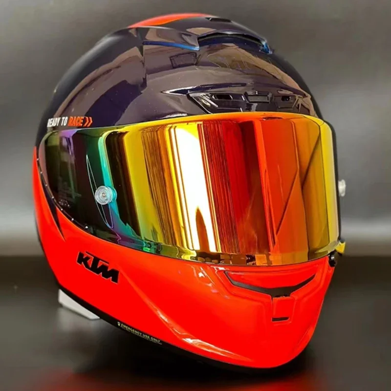 

Мотоциклетный шлем на все лицо X14 X-Spirit III KT 1290 Super Duke RR X-четырнадцать спортивный велосипедный гоночный шлем мотоциклетный шлем
