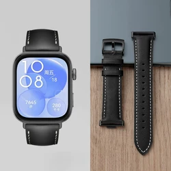 Premium Leather Strap with Magnetic Buckle - Sports Edition for Huawei Watch Fit 4 - 5 (2)
