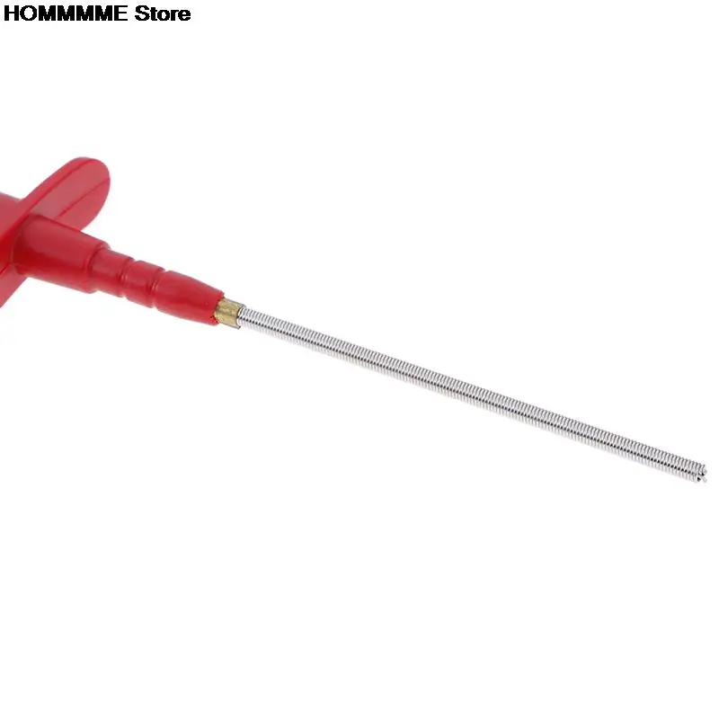 Quick Test Hook Clip Professional Insulated High Voltage Flexible Testing Probe 4mm Red Black alligator clips electric test clamp test probes test clip test hooks clips
