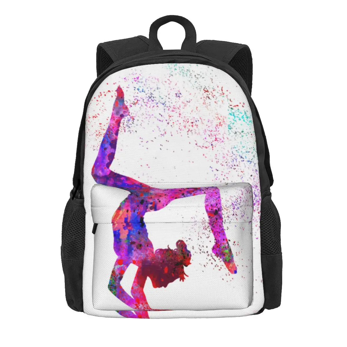 

Гимнастический рюкзак, подарок для подростков, акварельные гимнастические рюкзаки для улицы, Молодежные красивые школьные сумки, рюкзак с индивидуальным принтом