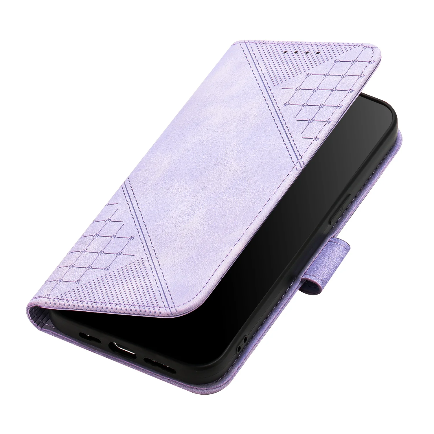 Custodia a portafoglio in pelle con cerniera per iPhone 16 Pro Max 15 Plus 14 13 12 11 SE4 XR XS con supporto e motivo a farfalla_voghion.com