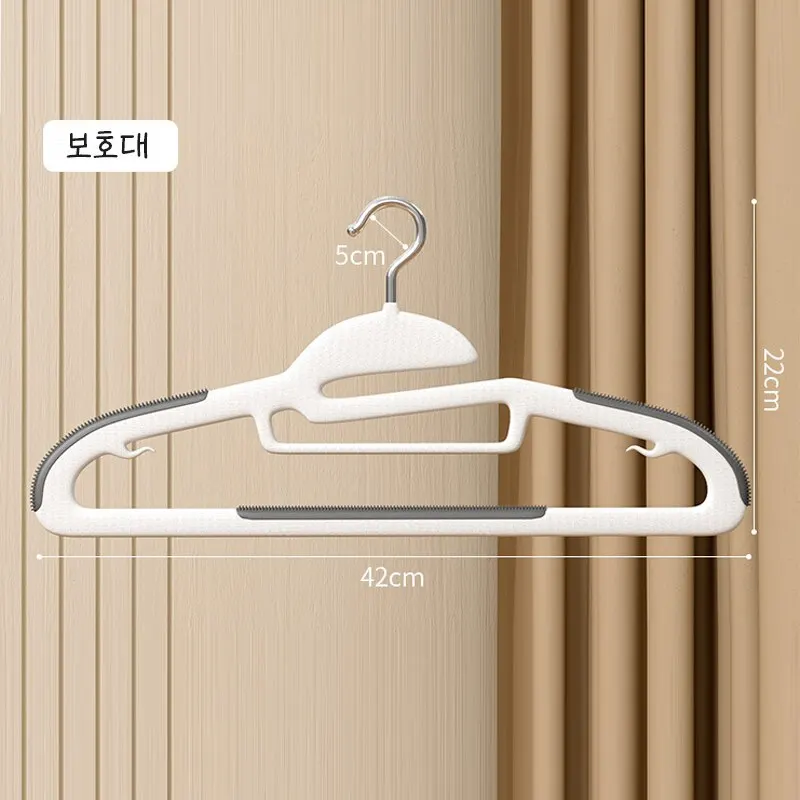 Clothes Hanger 10PCS Non-slip Dormitory Bedroom Special Storage No Trace