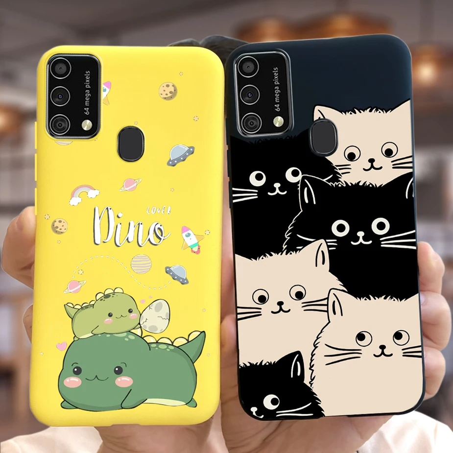 Cute Cartoon Painted Soft TPU Phone Case with Bumper Back Cover