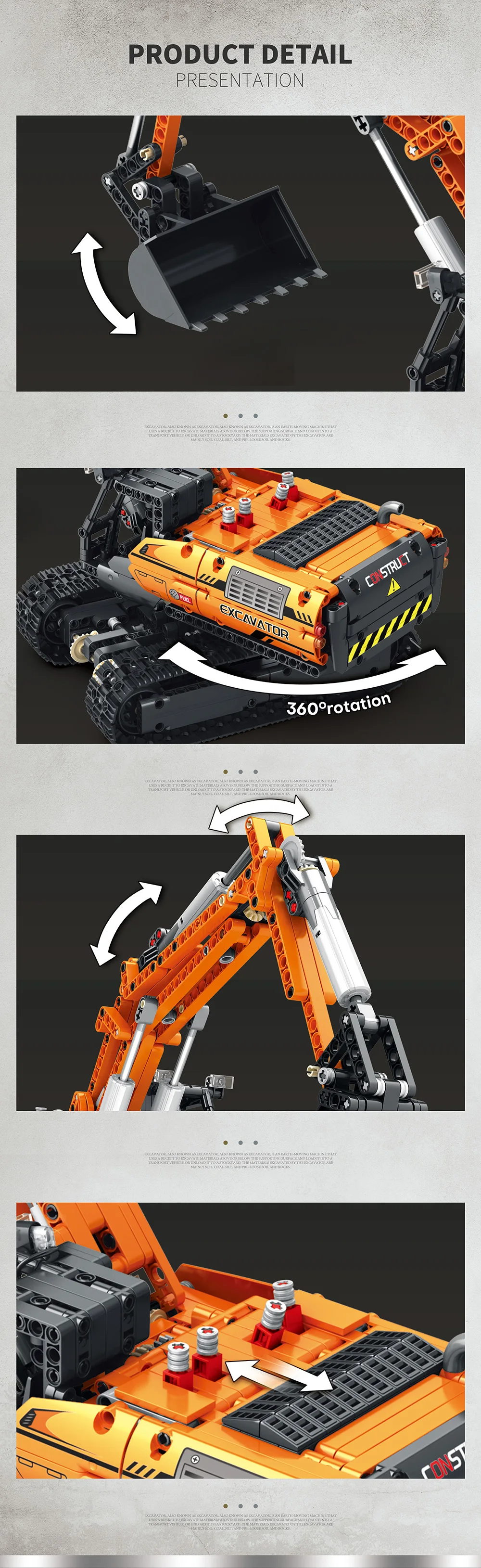 Lego Technic Chantier