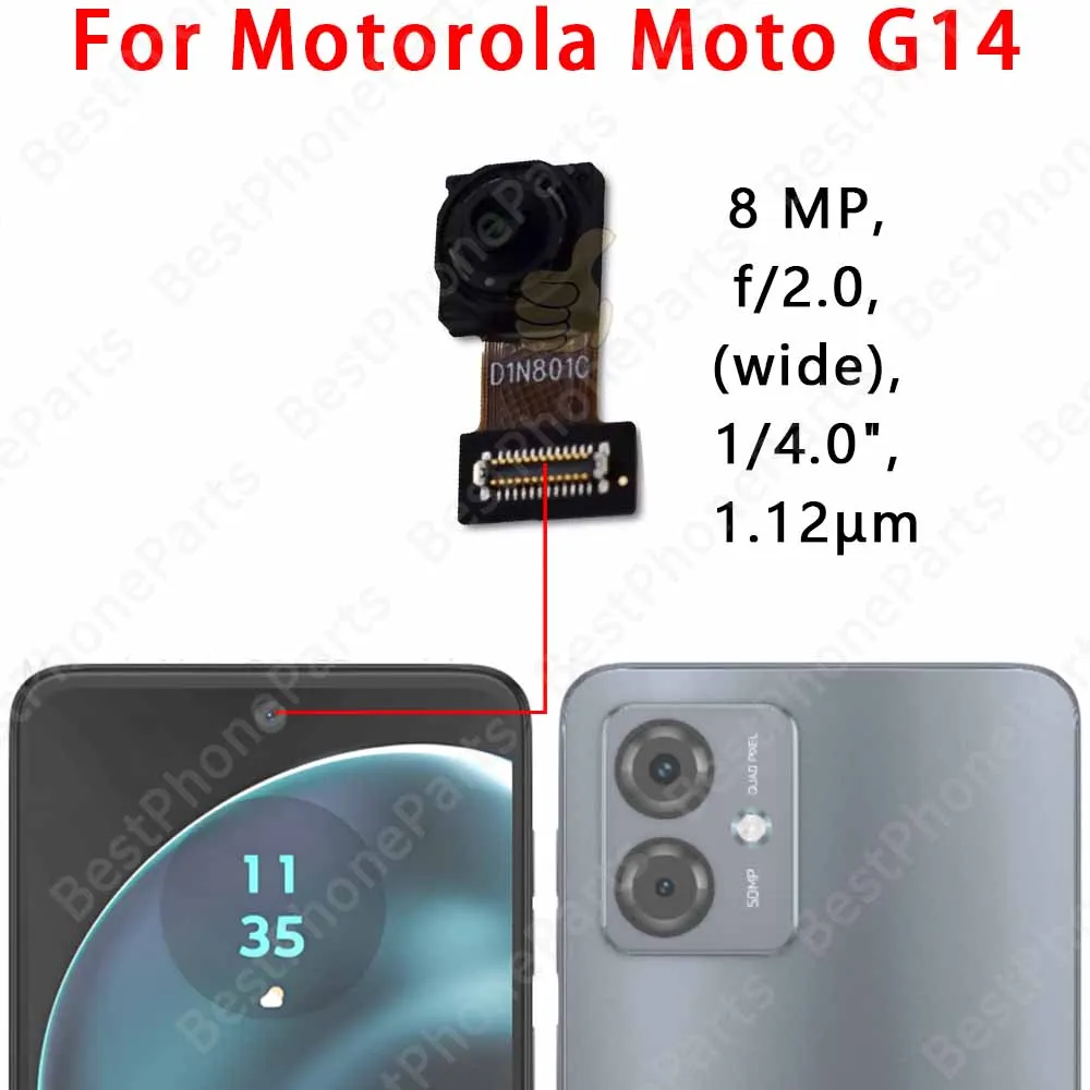 Enhanced Smartphone Camera Module Flex Cable - Front and Back Selfie/Main Lens Replacement Parts