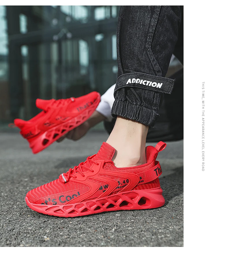 

Plus Size Couple Sneakers Women Walking Running Shoes Casual Men Athletic Shoes Blade Non Slip Tennis Fashion Sneakers 929