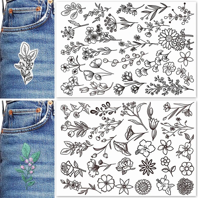 Water Soluble Stabilizer Water Soluble Fabric with Flower Patterns