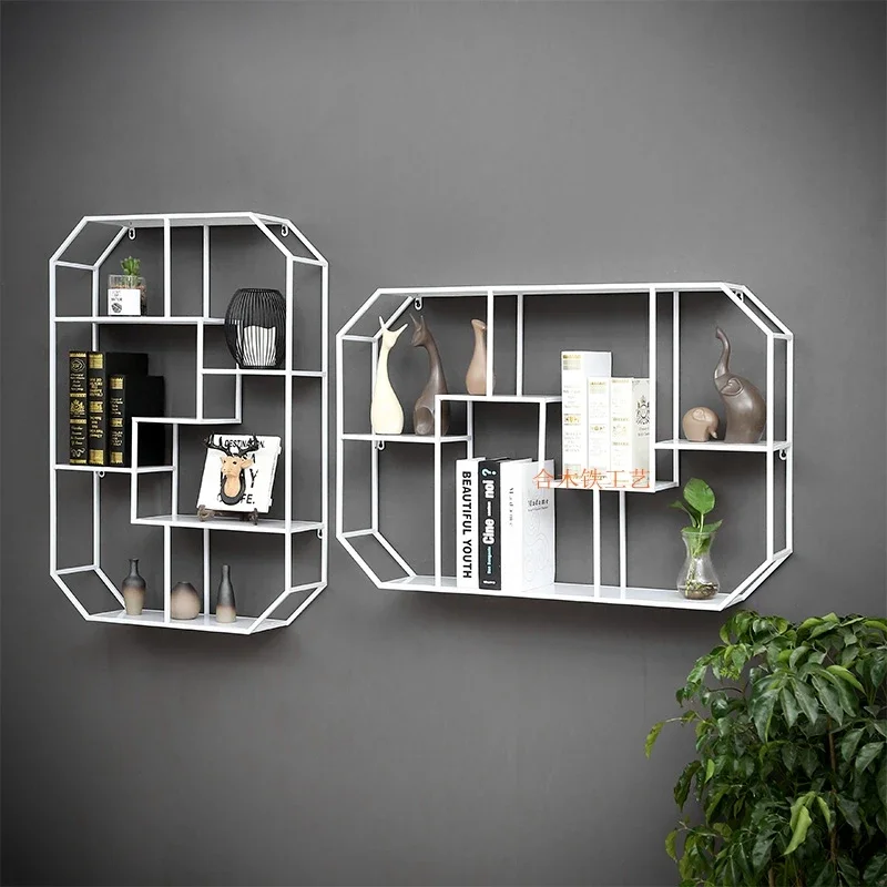 Wine Refrigerator Iron Cabinet Hanging Bar Decoration Drinks Wall Whiskey Showcase Display Luxury Outdoor Furniture