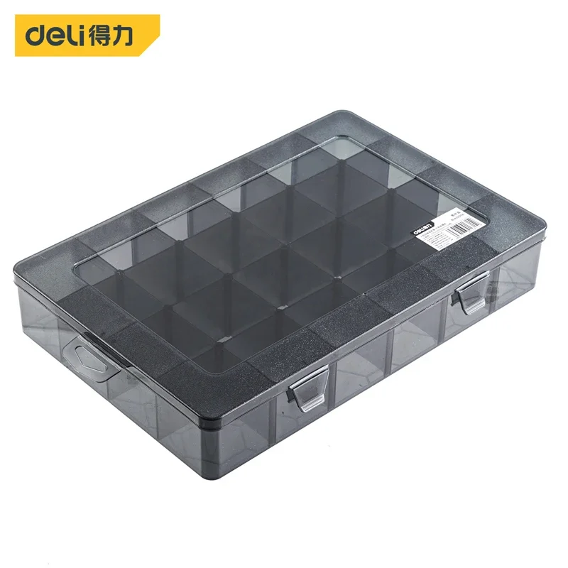 9-24 Grids Adjustable Organizer Storage Container Compartment Plastic Storage Box Component Screw Holder Case Display Container — view 2
