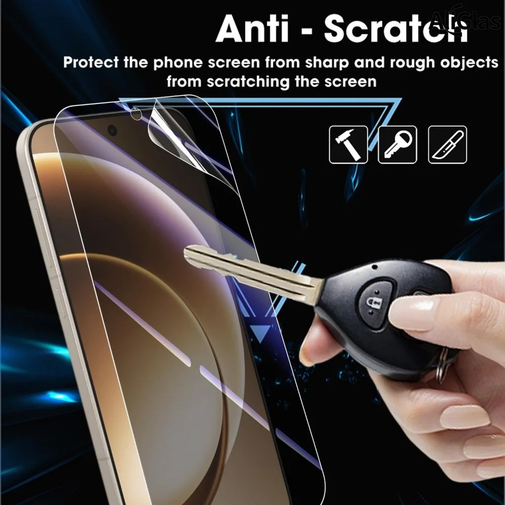 Premium Privacy Hydrogel Film - 2 Pack Explosion-Proof HD Screen Protectors