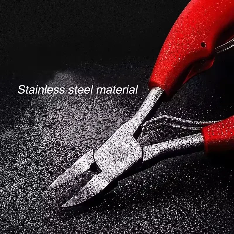 Coupe-ongles professionnel en acier inoxydable pour pédicure_voghion.com