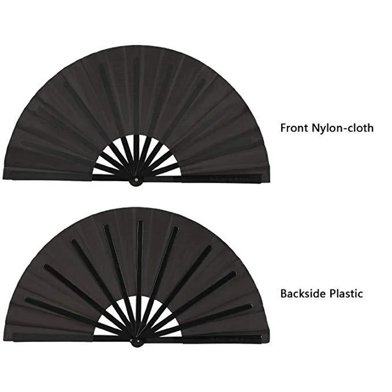 1Pcs Vintage Chinese Style Folding Fans Kung Fu Fan Wedding Party DIY Pocket Hand Craft Dance Fan folding fan hand fan kung fu fan