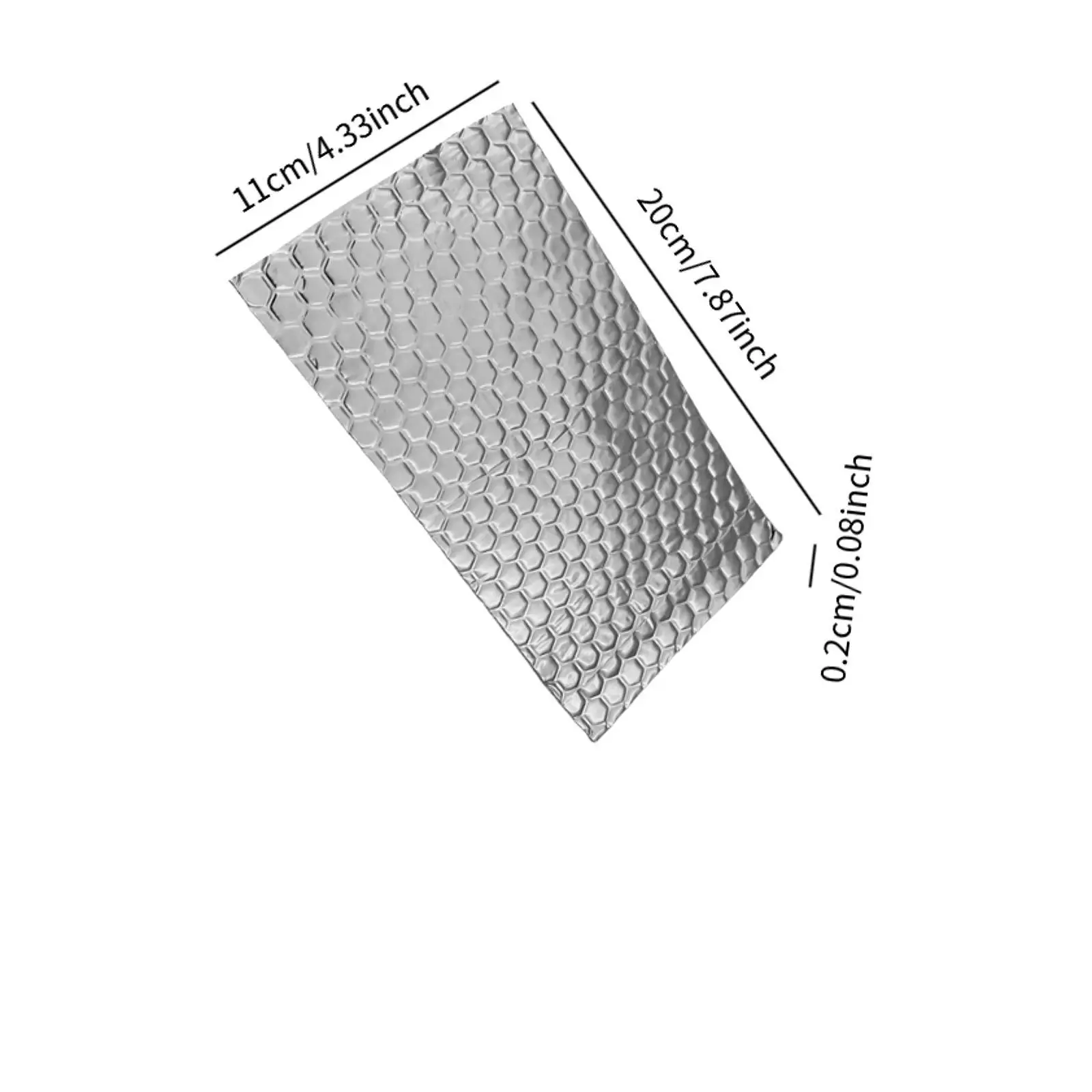 Noise Reduction Soundproofing Mat with Butyl Rubber