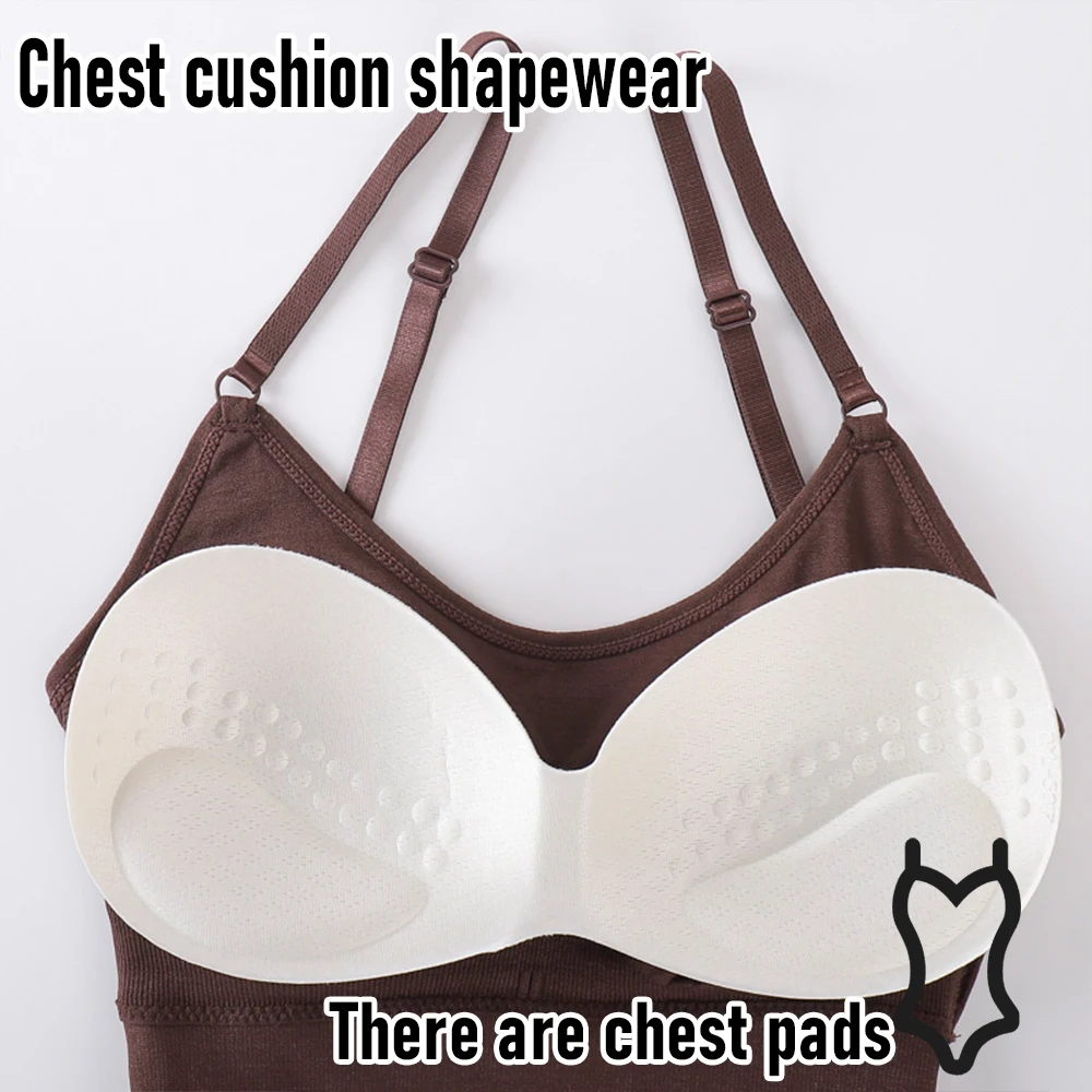 Shapewear Bodysuit For Tummy Control Women Hooks Crotch Body Shaper Stree Jumpsuit With Bras Abdomen Control_voghion.com