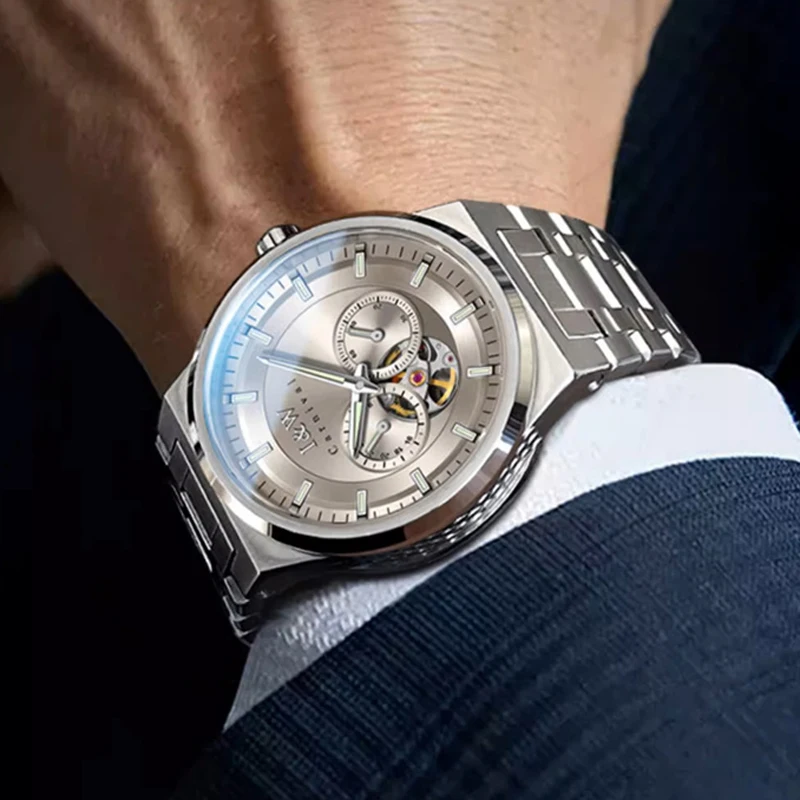 

CARNIVAL Mens Watches Top Brand Luxury MIYOTA Automatic Mechanical Watch for Men Sports Waterproof Wristwatch Relogio Masculino