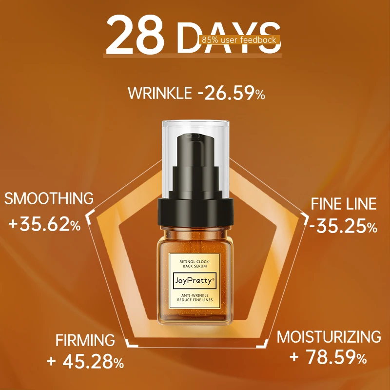 JoyPretty 3PCS Face Serum VC Whitening Retinol Wrinkle Tea Tree Acne Treatment For Dark Facial Serum Korean Skin Care Products 5