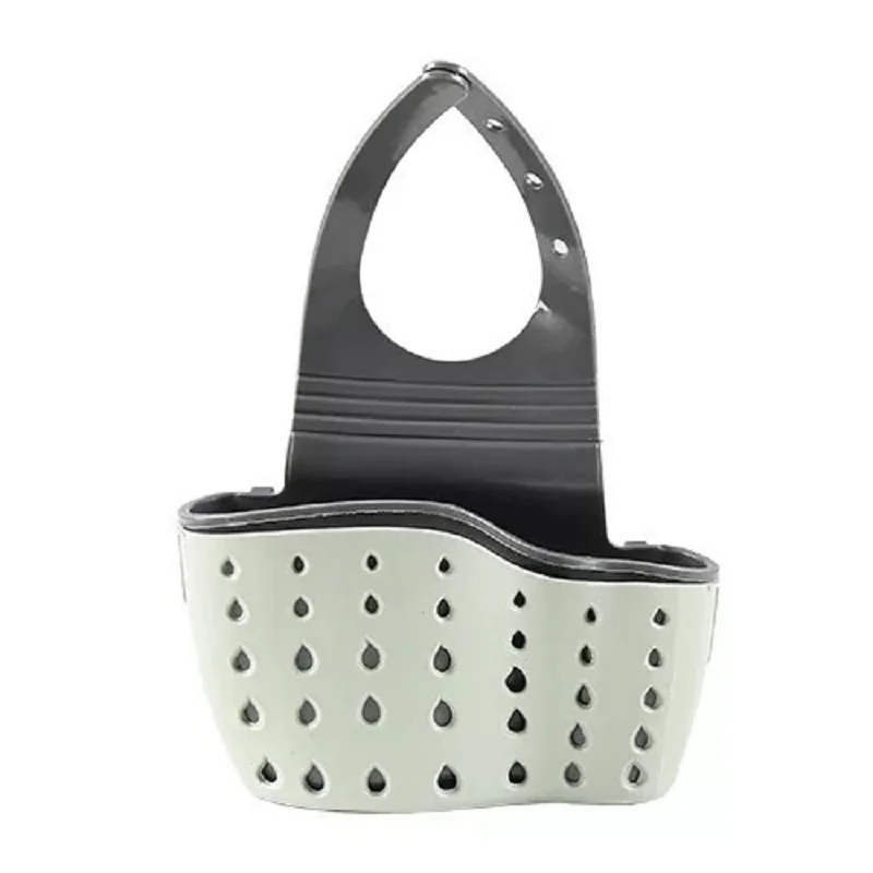 Kitchen Organizer Soap Sponge Drain Rack Sink Shelf Dish Drainer Portable Hanging Drain Basket Kitchen Gadget Kitchen Accessory 6