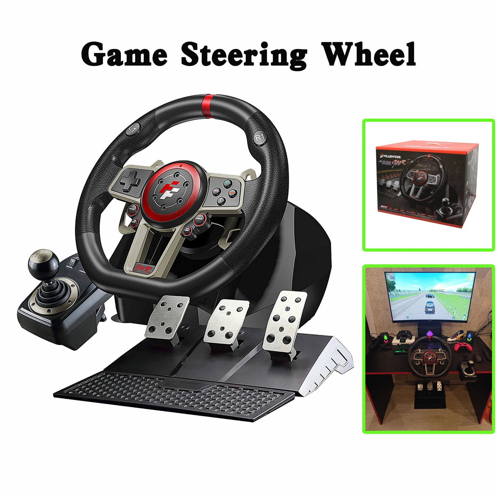 lenkrad spielzeug 900-Drive-Racing-Lenkrad-f-r-PC-PS3-PS4-Nintendo-Switch-Zubeh-r-Spiel