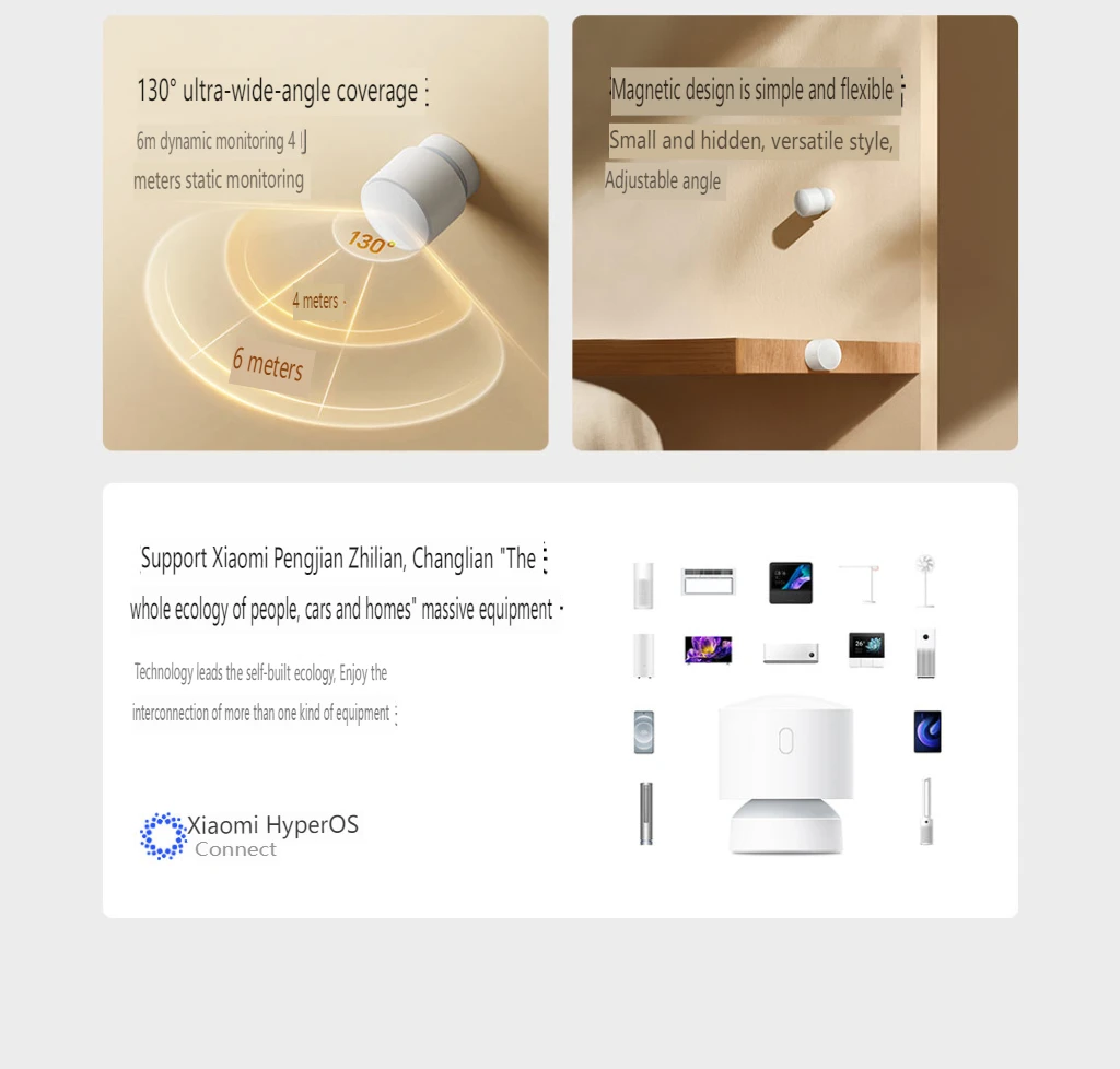 Xiaomi Mijia Human Presence Sensor XMOSB01XS description image 3