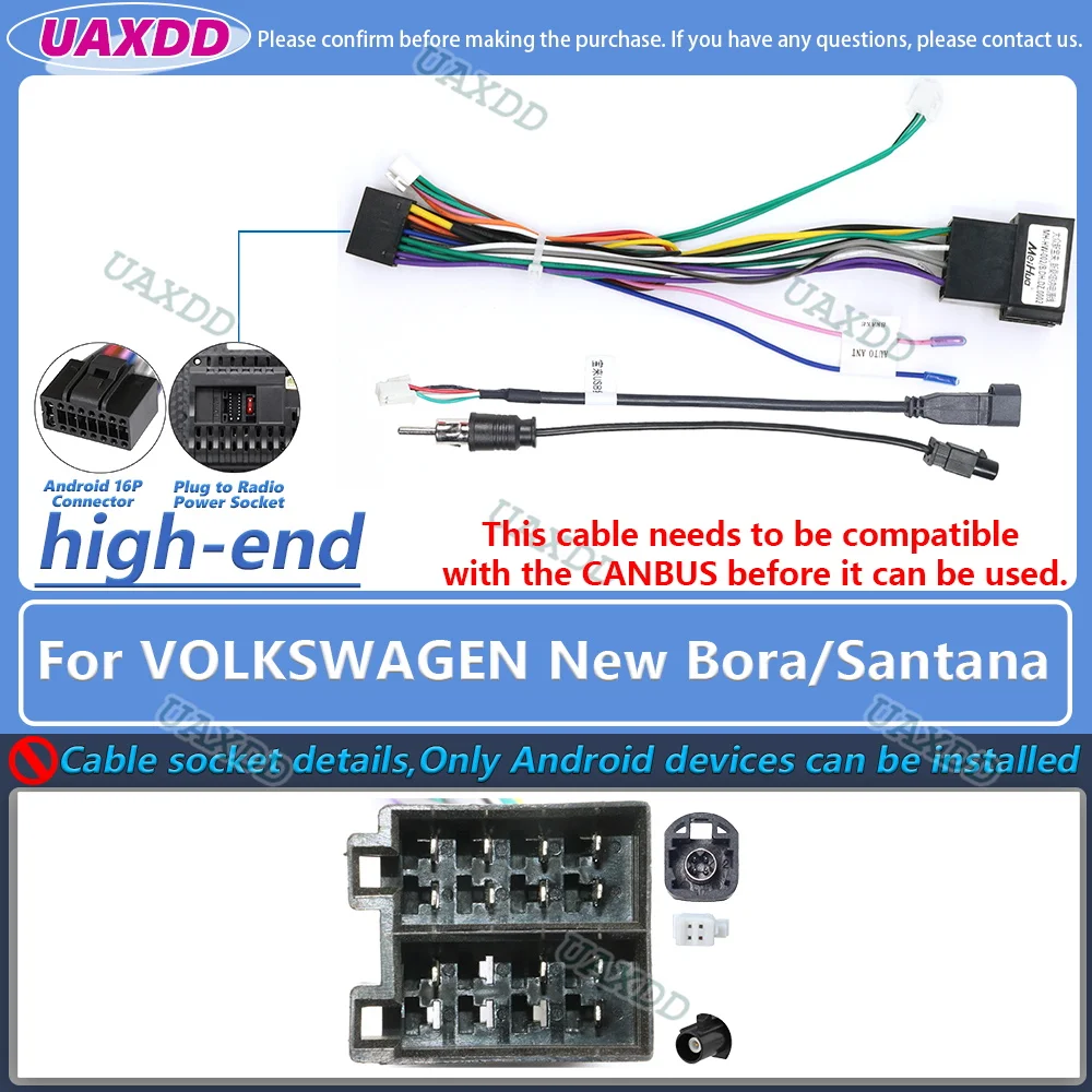 High-Tech 2 Din Car Decoder with XP Canbus Box