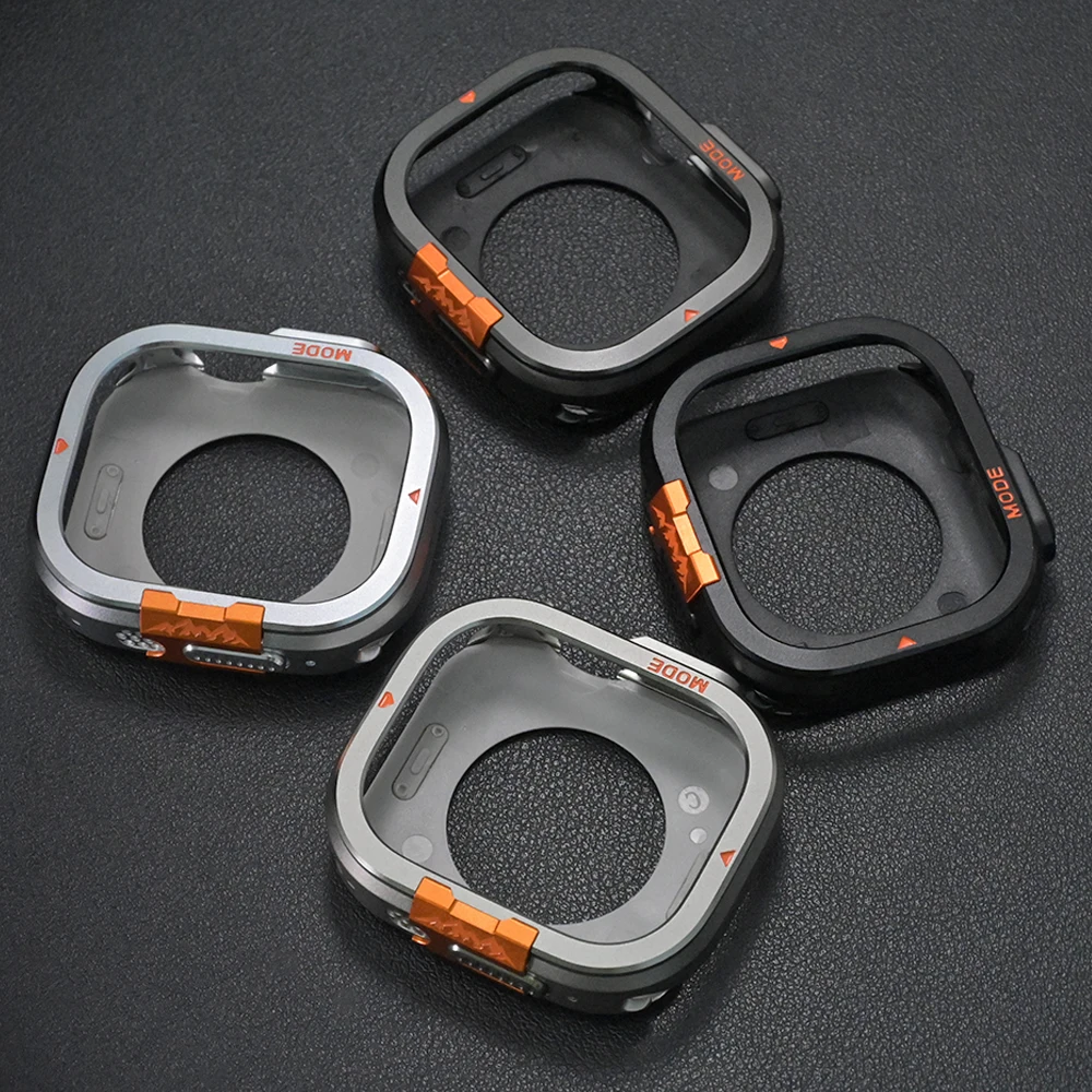 Premium Aluminum Bumper Frame for Smartwatch - Luxury Metal Protector Case