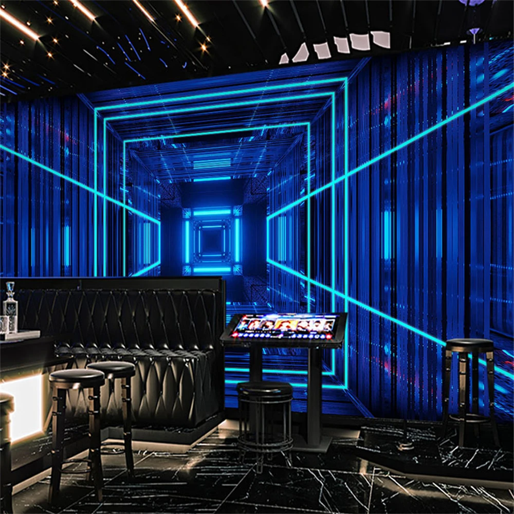 Custom 3D Wallpaper Themes for KTV, Bars, and Home Interiors: Real ...