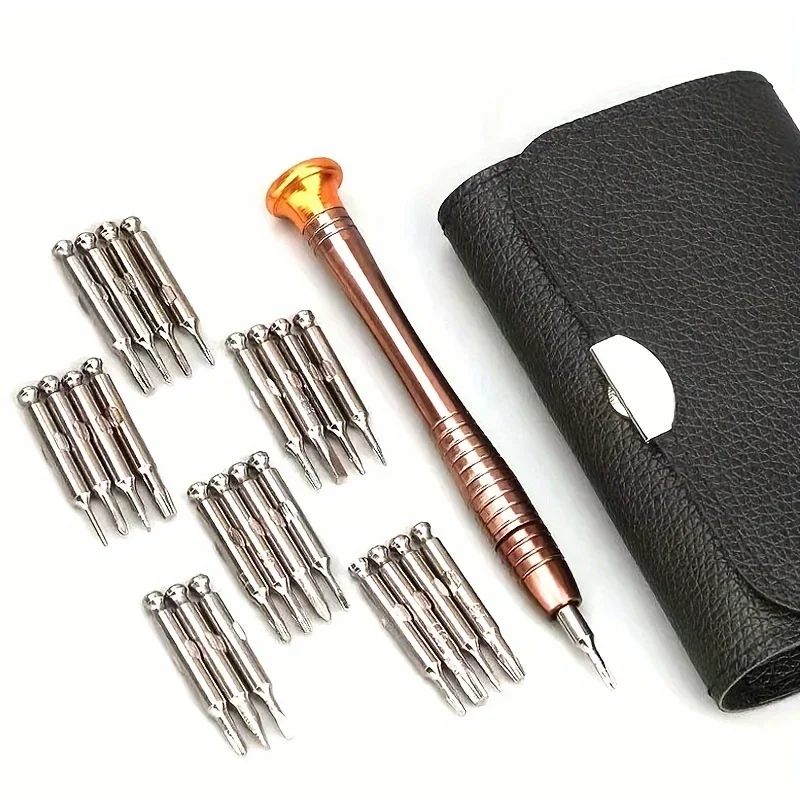 25 In 1 Precision Screwdriver Set Repair Tool Kit Small Screwdriver Set Star/Y-type/Flat-blade/Triangle Screwdrivers For Mo screwdriver set