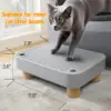 Self-Cleaning Litter Box Step–Removable Top, Waterproof & Non-Slip Kitty Litter Catcher Tray, Cat Litter Box Mat Easy to Clean 2