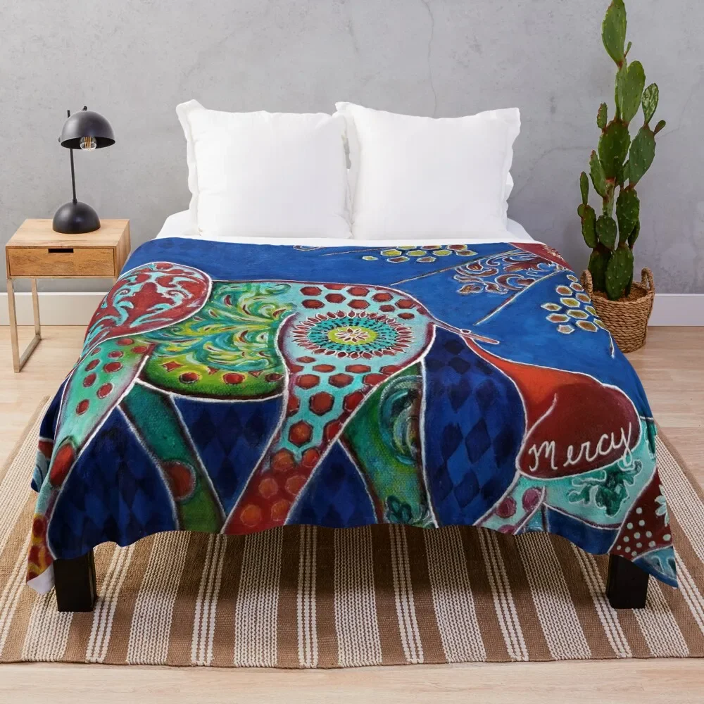 

Откидное одеяло с изображением милосердия, пляжные термальные одеяла для диванов