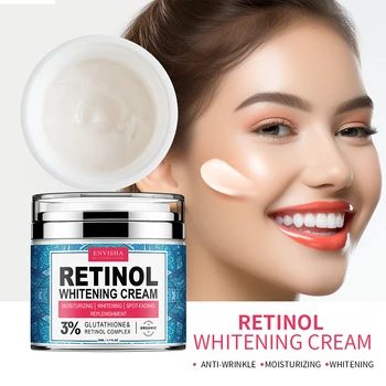 ENVISHA Collo Retinolo Crema Per Il Viso Vitamina Collagene Sbiancante Anti-Rughe Invecchiamento Idratante Cura Della Pelle Acido Ialuronico Sbiancamento 1