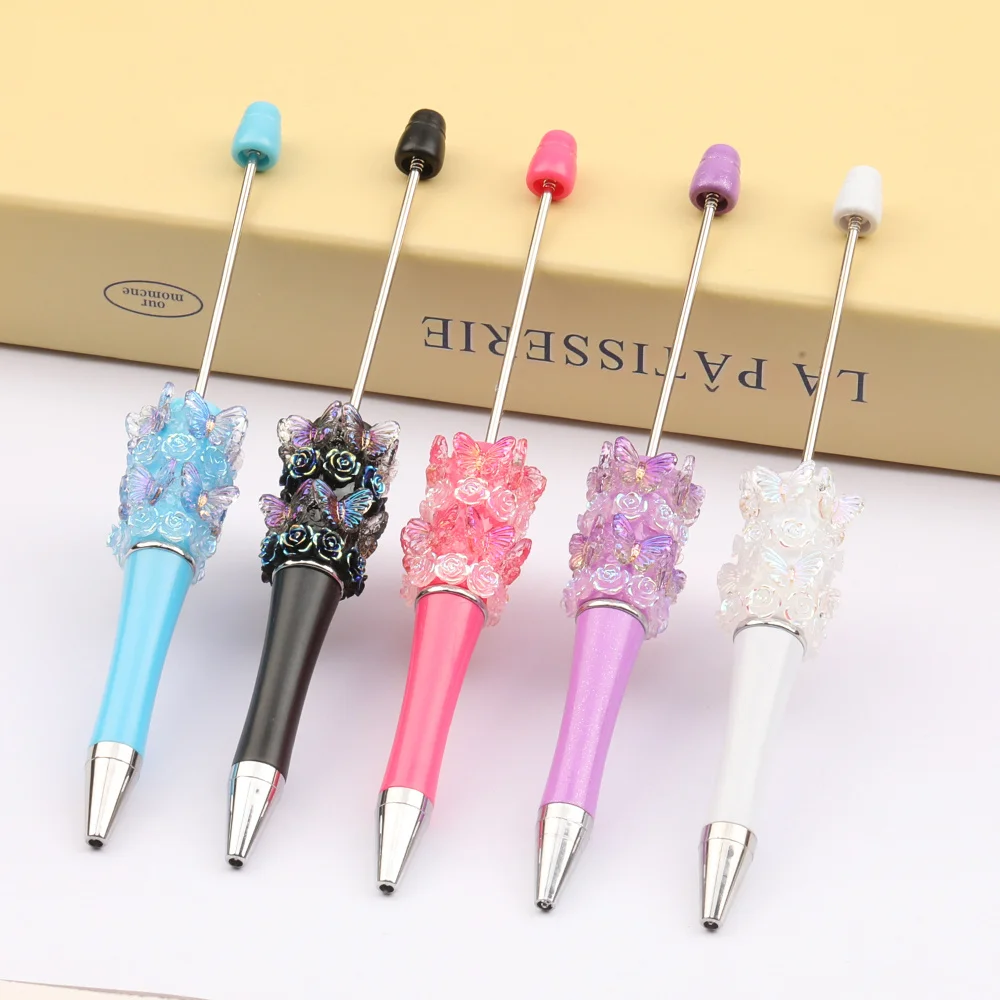 Cordial Design 20Pcs 18*149MM Jewelry Findings & Components/DIY Beaded Pen Accessories/Beadable Pen Findings/Cute Plastic Pens - cordial