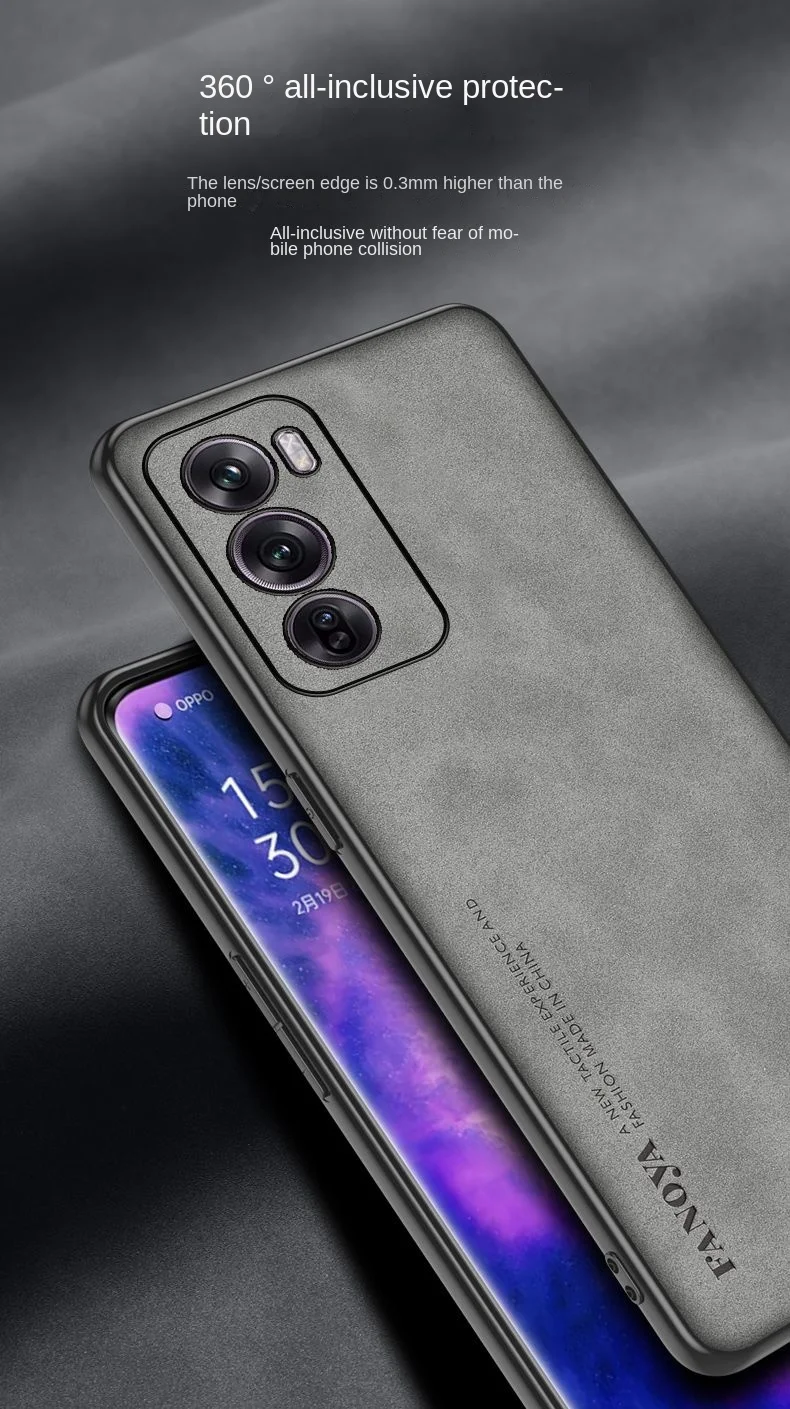 Luxury Soft PU Leather Magnetic Protective Back Cover