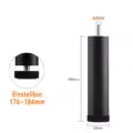 M6 Black 18cm