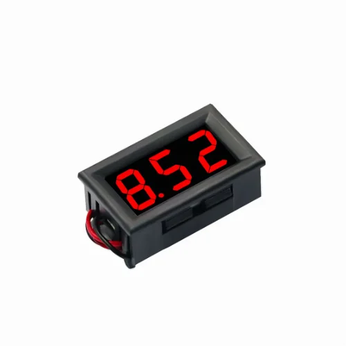 0.56" Digital Voltmeter DC 5V to 120V Red/Blue/Green for 5V 120V Electric Vehicles Motorcycles Boats digital voltmeter
